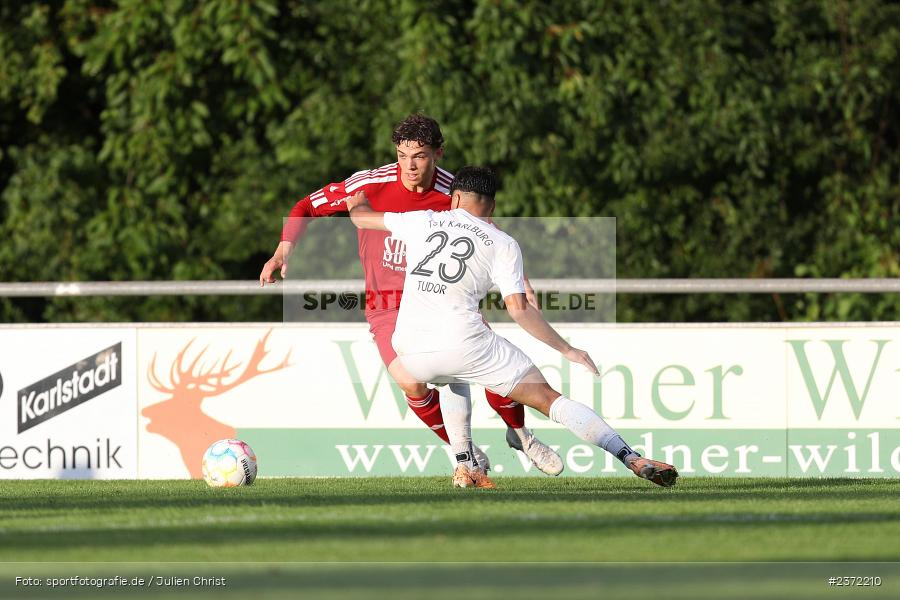 Lars Schilling, Sportgelände, Karlburg, 02.08.2023, sport, action, BFV, Fussball, Saison 2023/2024, 1. Runde, Toto-Pokal, Landesliga Nordwest, Bayernliga Nord, FCC, TSV, FC Coburg, TSV Karlburg - Bild-ID: 2372210