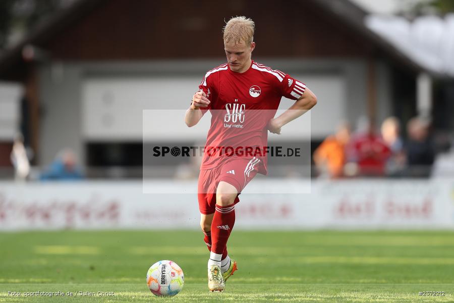 Maximilian Graß, Sportgelände, Karlburg, 02.08.2023, sport, action, BFV, Fussball, Saison 2023/2024, 1. Runde, Toto-Pokal, Landesliga Nordwest, Bayernliga Nord, FCC, TSV, FC Coburg, TSV Karlburg - Bild-ID: 2372212