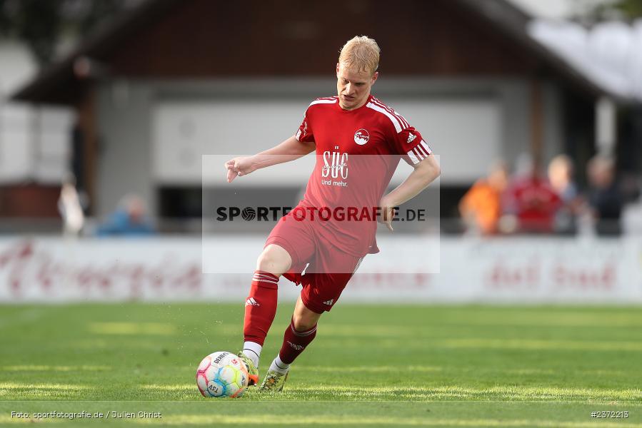 Maximilian Graß, Sportgelände, Karlburg, 02.08.2023, sport, action, BFV, Fussball, Saison 2023/2024, 1. Runde, Toto-Pokal, Landesliga Nordwest, Bayernliga Nord, FCC, TSV, FC Coburg, TSV Karlburg - Bild-ID: 2372213