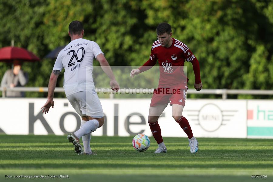 Ricardo König, Sportgelände, Karlburg, 02.08.2023, sport, action, BFV, Fussball, Saison 2023/2024, 1. Runde, Toto-Pokal, Landesliga Nordwest, Bayernliga Nord, FCC, TSV, FC Coburg, TSV Karlburg - Bild-ID: 2372214