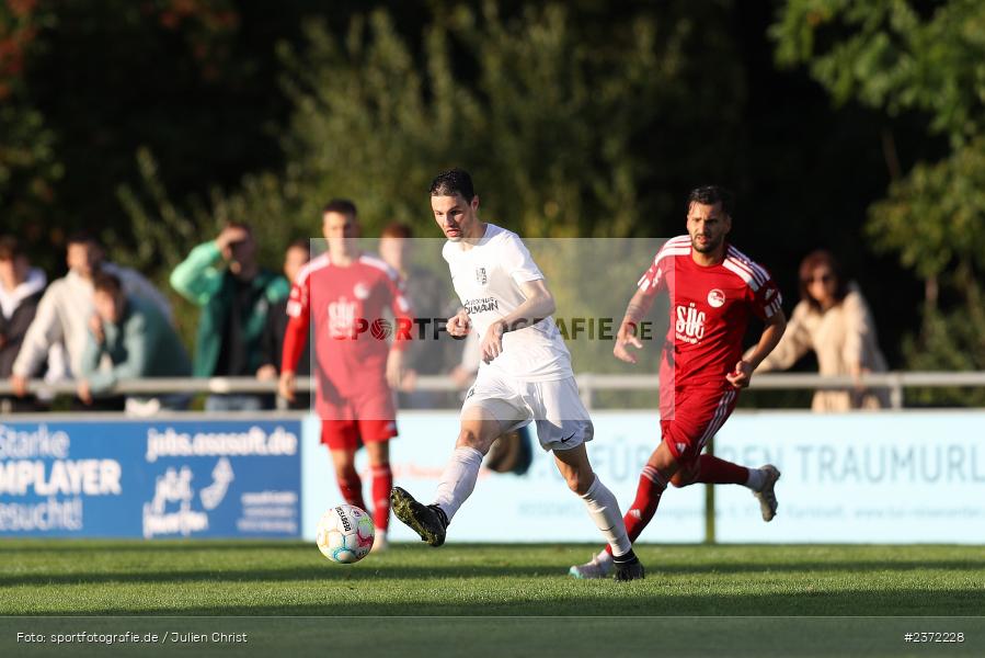 Cedric Fenske, Sportgelände, Karlburg, 02.08.2023, sport, action, BFV, Fussball, Saison 2023/2024, 1. Runde, Toto-Pokal, Landesliga Nordwest, Bayernliga Nord, FCC, TSV, FC Coburg, TSV Karlburg - Bild-ID: 2372228