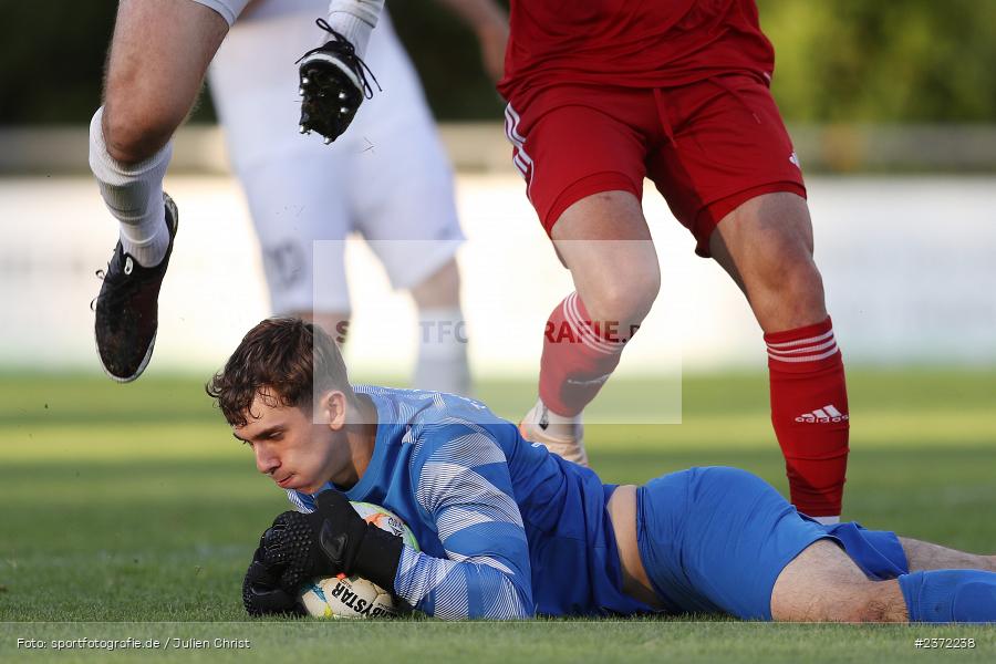 Linus Eiselein, Sportgelände, Karlburg, 02.08.2023, sport, action, BFV, Fussball, Saison 2023/2024, 1. Runde, Toto-Pokal, Landesliga Nordwest, Bayernliga Nord, FCC, TSV, FC Coburg, TSV Karlburg - Bild-ID: 2372238