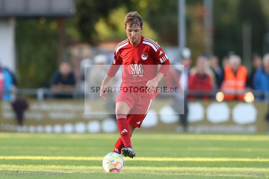 Tim Oikonomides, Sportgelände, Karlburg, 02.08.2023, sport, action, BFV, Fussball, Saison 2023/2024, 1. Runde, Toto-Pokal, Landesliga Nordwest, Bayernliga Nord, FCC, TSV, FC Coburg, TSV Karlburg - Bild-ID: 2372243 Tim Oikonomides, Sportgelände, Karlburg, 02.08.2023, sport, action, BFV, Fussball, Saison 2023/2024, 1. Runde, Toto-Pokal, Landesliga Nordwest, Bayernliga Nord, FCC, TSV, FC Coburg, TSV Karlburg - Bild-ID: 2372243