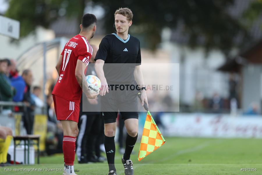Konstantin Schaab, Sportgelände, Karlburg, 02.08.2023, sport, action, BFV, Fussball, Saison 2023/2024, 1. Runde, Toto-Pokal, Landesliga Nordwest, Bayernliga Nord, FCC, TSV, FC Coburg, TSV Karlburg - Bild-ID: 2372256