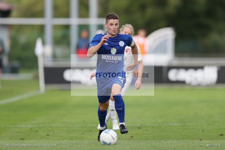 Dennie Michel, Sepp-Endres-Sportanlage, Würzburg, 04.08.2023, sport, action, BFV, Fussball, Saison 2023/2024, Bayernliga Nord, SVD, WFV, SV Donaustauf, Würzburger FV 04 - Bild-ID: 2372273