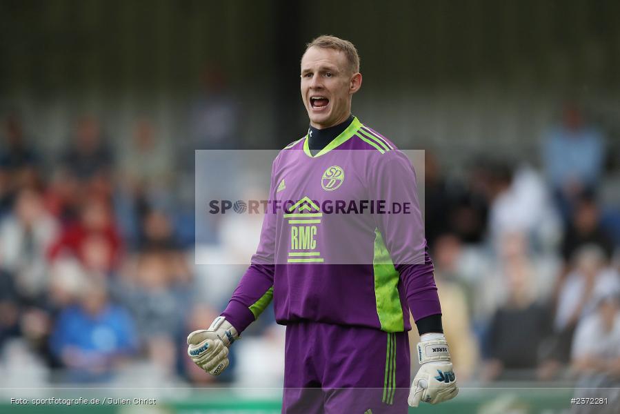 Adrian Serowiec, Sepp-Endres-Sportanlage, Würzburg, 04.08.2023, sport, action, BFV, Fussball, Saison 2023/2024, Bayernliga Nord, SVD, WFV, SV Donaustauf, Würzburger FV 04 - Bild-ID: 2372281
