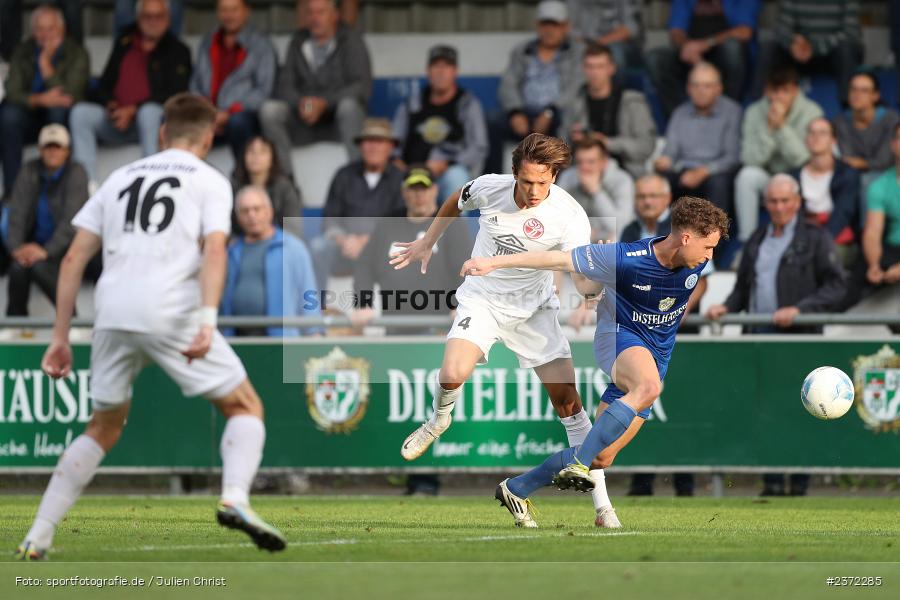 Lukas Imgrund, Sepp-Endres-Sportanlage, Würzburg, 04.08.2023, sport, action, BFV, Fussball, Saison 2023/2024, Bayernliga Nord, SVD, WFV, SV Donaustauf, Würzburger FV 04 - Bild-ID: 2372285