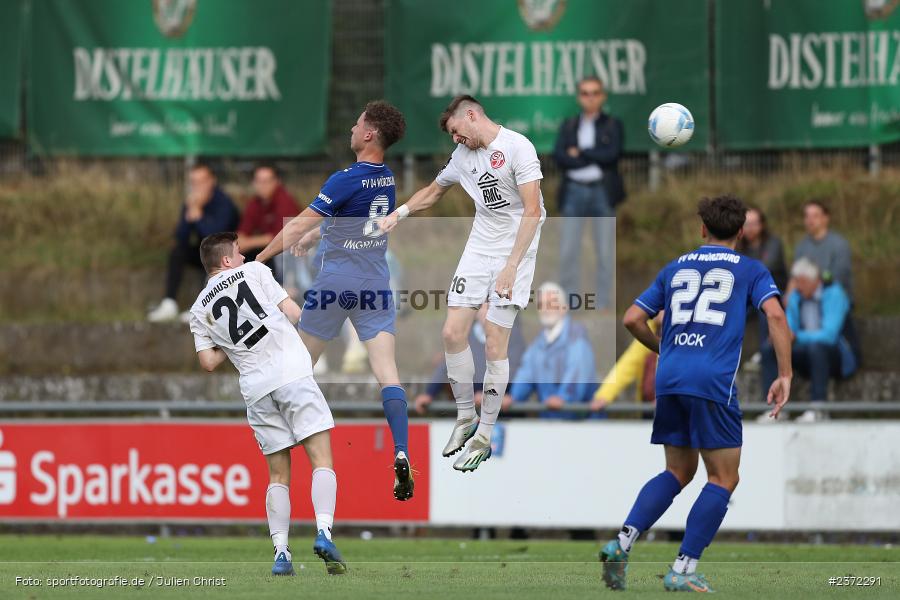 Lukas Imgrund, Sepp-Endres-Sportanlage, Würzburg, 04.08.2023, sport, action, BFV, Fussball, Saison 2023/2024, Bayernliga Nord, SVD, WFV, SV Donaustauf, Würzburger FV 04 - Bild-ID: 2372291