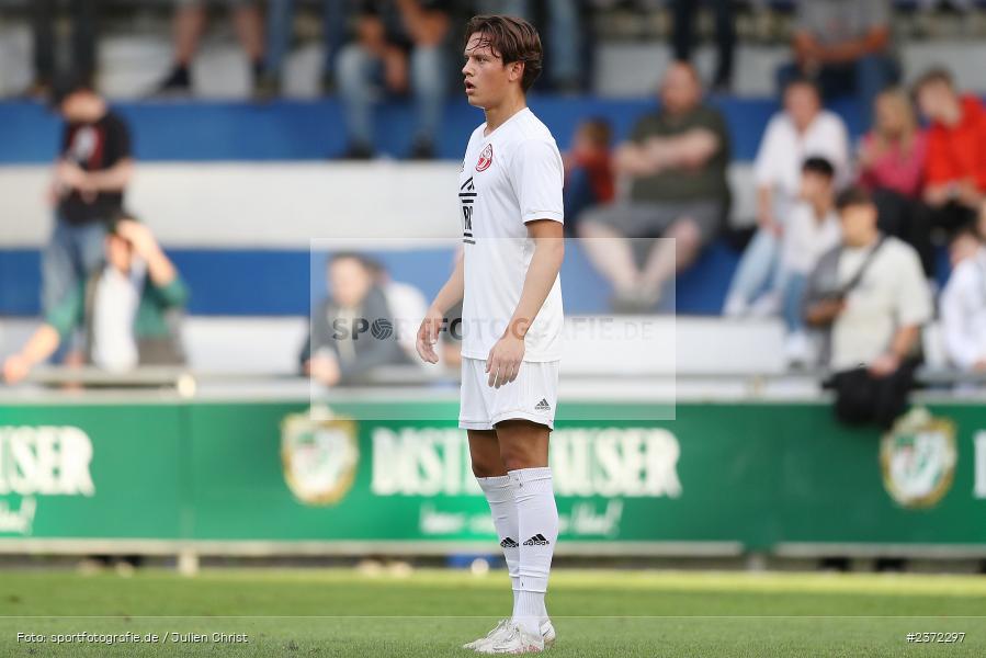 Justin Mrozek, Sepp-Endres-Sportanlage, Würzburg, 04.08.2023, sport, action, BFV, Fussball, Saison 2023/2024, Bayernliga Nord, SVD, WFV, SV Donaustauf, Würzburger FV 04 - Bild-ID: 2372297