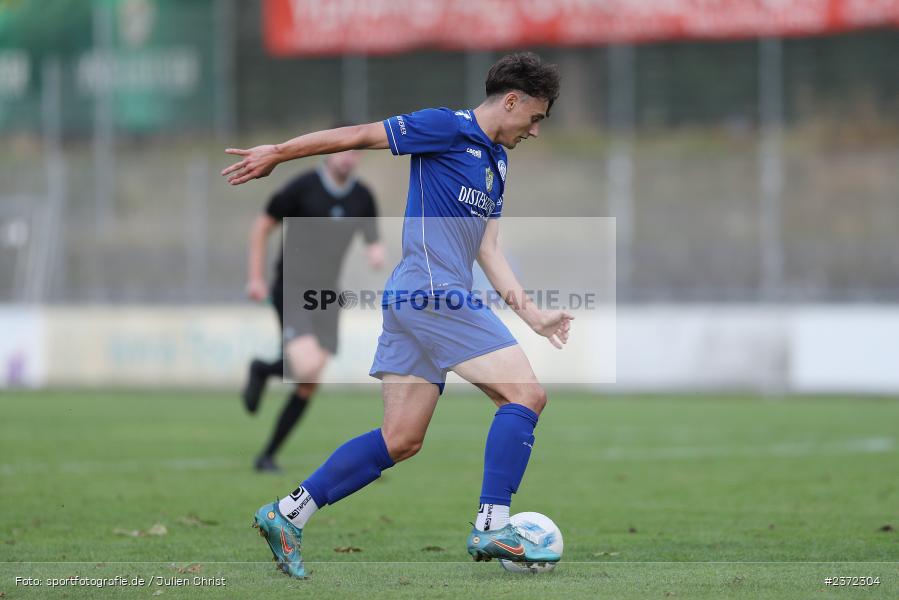 Fabio Hock, Sepp-Endres-Sportanlage, Würzburg, 04.08.2023, sport, action, BFV, Fussball, Saison 2023/2024, Bayernliga Nord, SVD, WFV, SV Donaustauf, Würzburger FV 04 - Bild-ID: 2372304