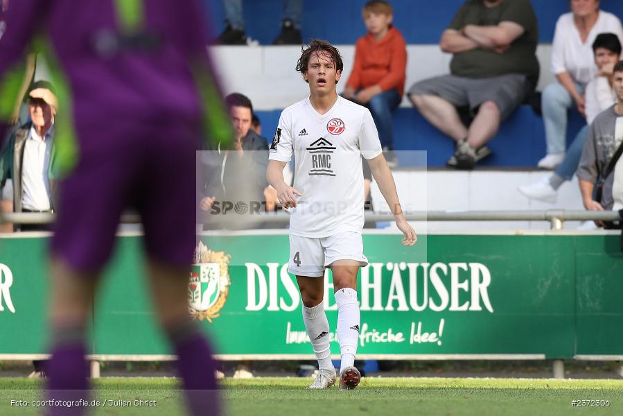 Justin Mrozek, Sepp-Endres-Sportanlage, Würzburg, 04.08.2023, sport, action, BFV, Fussball, Saison 2023/2024, Bayernliga Nord, SVD, WFV, SV Donaustauf, Würzburger FV 04 - Bild-ID: 2372306