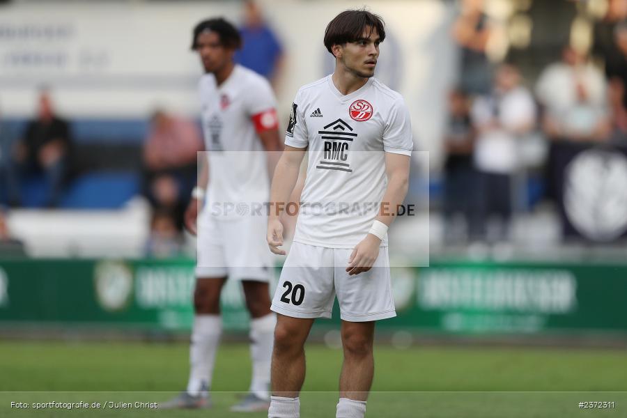 Sven Hodo, Sepp-Endres-Sportanlage, Würzburg, 04.08.2023, sport, action, BFV, Fussball, Saison 2023/2024, Bayernliga Nord, SVD, WFV, SV Donaustauf, Würzburger FV 04 - Bild-ID: 2372311