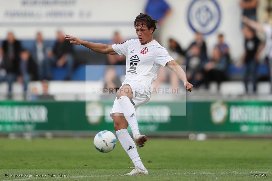 Justin Mrozek, Sepp-Endres-Sportanlage, Würzburg, 04.08.2023, sport, action, BFV, Fussball, Saison 2023/2024, Bayernliga Nord, SVD, WFV, SV Donaustauf, Würzburger FV 04 - Bild-ID: 2372318
