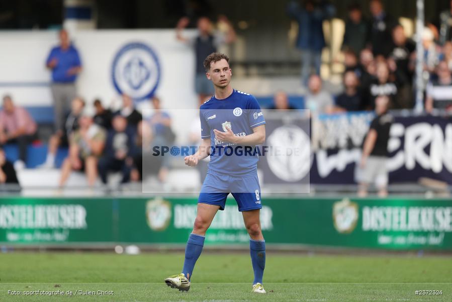 Lukas Imgrund, Sepp-Endres-Sportanlage, Würzburg, 04.08.2023, sport, action, BFV, Fussball, Saison 2023/2024, Bayernliga Nord, SVD, WFV, SV Donaustauf, Würzburger FV 04 - Bild-ID: 2372324