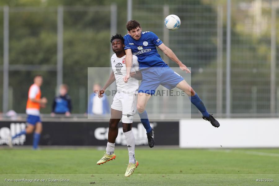 Moritz Renninger, Sepp-Endres-Sportanlage, Würzburg, 04.08.2023, sport, action, BFV, Fussball, Saison 2023/2024, Bayernliga Nord, SVD, WFV, SV Donaustauf, Würzburger FV 04 - Bild-ID: 2372326