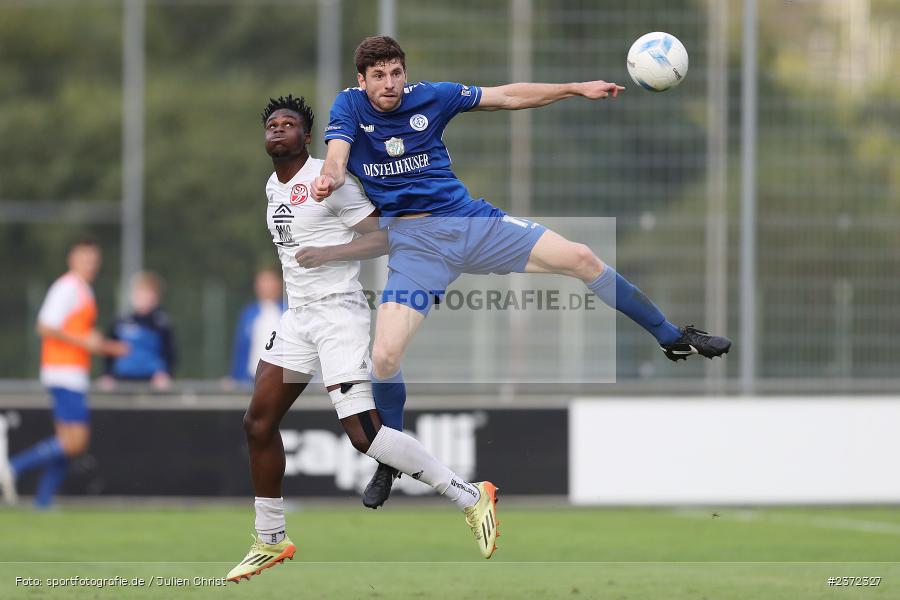 Moritz Renninger, Sepp-Endres-Sportanlage, Würzburg, 04.08.2023, sport, action, BFV, Fussball, Saison 2023/2024, Bayernliga Nord, SVD, WFV, SV Donaustauf, Würzburger FV 04 - Bild-ID: 2372327