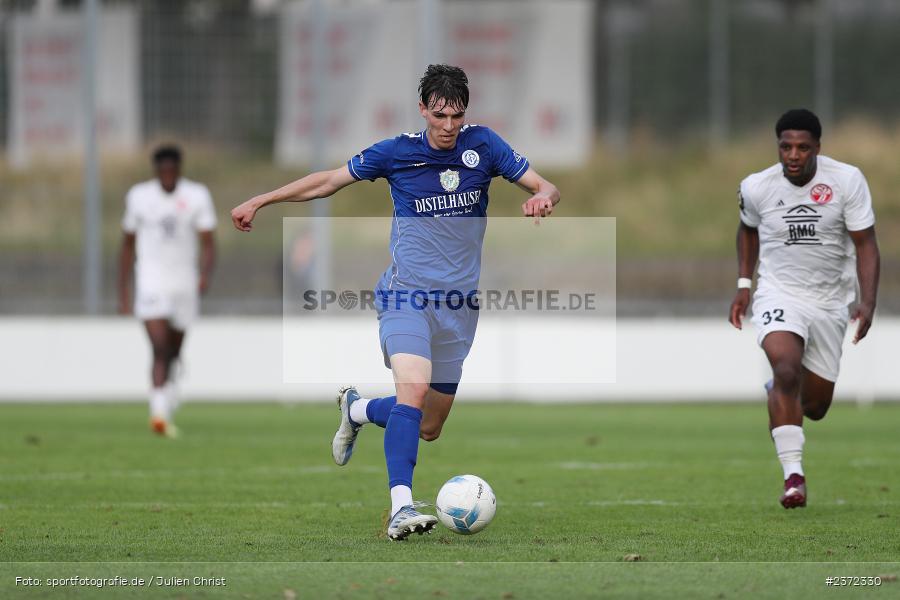 Nils Hock, Sepp-Endres-Sportanlage, Würzburg, 04.08.2023, sport, action, BFV, Fussball, Saison 2023/2024, Bayernliga Nord, SVD, WFV, SV Donaustauf, Würzburger FV 04 - Bild-ID: 2372330
