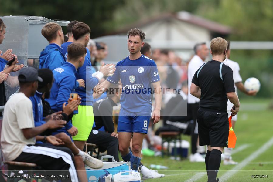 Lukas Imgrund, Sepp-Endres-Sportanlage, Würzburg, 04.08.2023, sport, action, BFV, Fussball, Saison 2023/2024, Bayernliga Nord, SVD, WFV, SV Donaustauf, Würzburger FV 04 - Bild-ID: 2372341