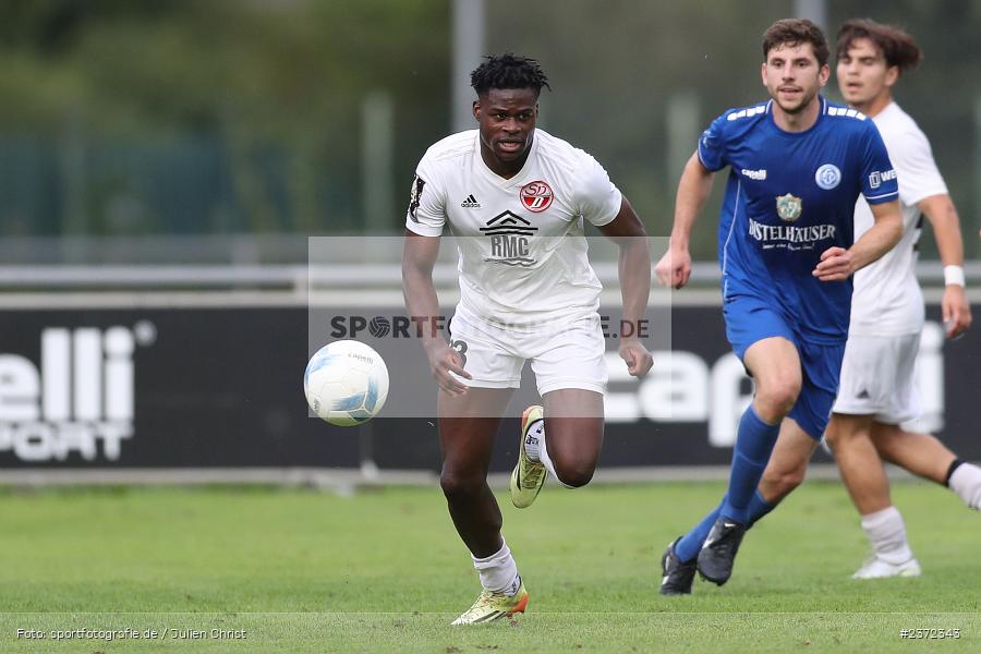 Joshua Kapenda, Sepp-Endres-Sportanlage, Würzburg, 04.08.2023, sport, action, BFV, Fussball, Saison 2023/2024, Bayernliga Nord, SVD, WFV, SV Donaustauf, Würzburger FV 04 - Bild-ID: 2372343