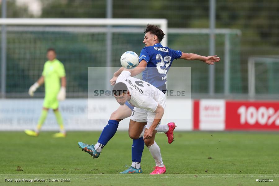 Fabio Hock, Sepp-Endres-Sportanlage, Würzburg, 04.08.2023, sport, action, BFV, Fussball, Saison 2023/2024, Bayernliga Nord, SVD, WFV, SV Donaustauf, Würzburger FV 04 - Bild-ID: 2372344