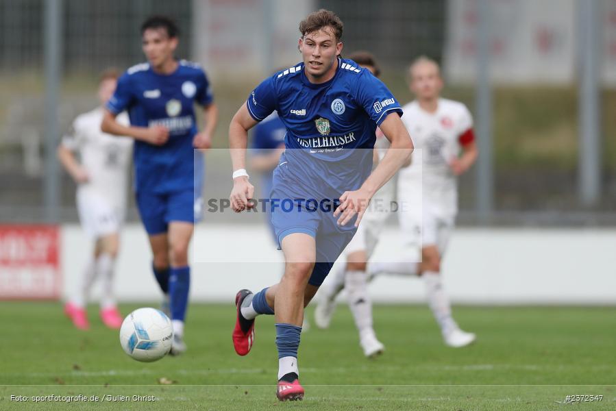 Julian Wild, Sepp-Endres-Sportanlage, Würzburg, 04.08.2023, sport, action, BFV, Fussball, Saison 2023/2024, Bayernliga Nord, SVD, WFV, SV Donaustauf, Würzburger FV 04 - Bild-ID: 2372347