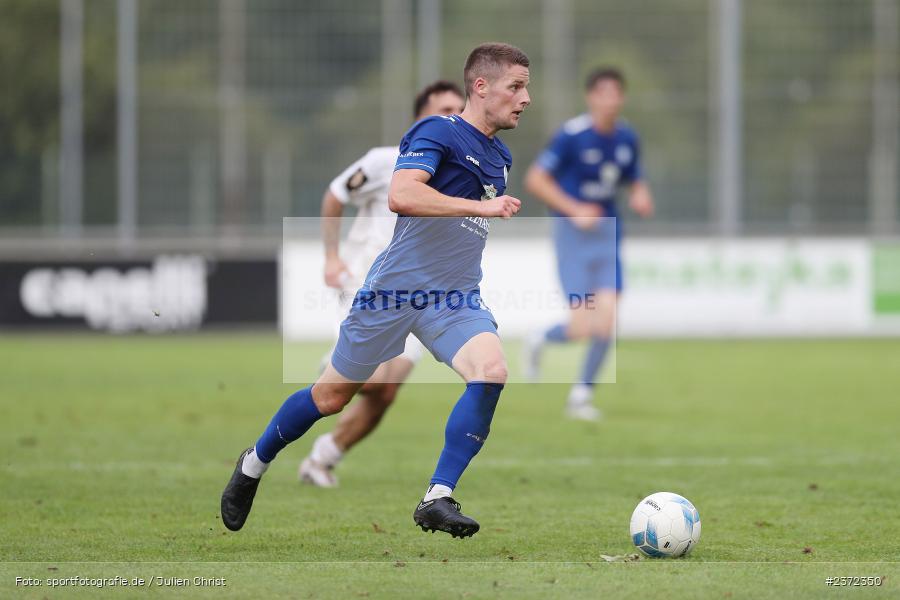 Dennie Michel, Sepp-Endres-Sportanlage, Würzburg, 04.08.2023, sport, action, BFV, Fussball, Saison 2023/2024, Bayernliga Nord, SVD, WFV, SV Donaustauf, Würzburger FV 04 - Bild-ID: 2372350