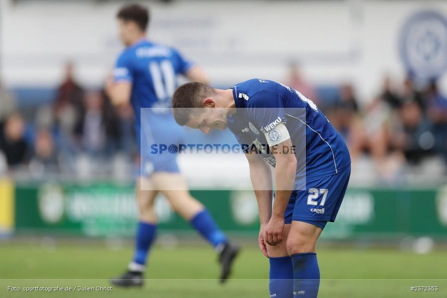 Dennie Michel, Sepp-Endres-Sportanlage, Würzburg, 04.08.2023, sport, action, BFV, Fussball, Saison 2023/2024, Bayernliga Nord, SVD, WFV, SV Donaustauf, Würzburger FV 04 - Bild-ID: 2372353