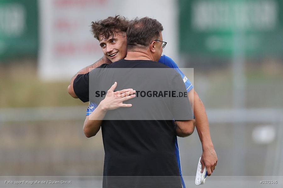 Fabio Hock, Sepp-Endres-Sportanlage, Würzburg, 04.08.2023, sport, action, BFV, Fussball, Saison 2023/2024, Bayernliga Nord, SVD, WFV, SV Donaustauf, Würzburger FV 04 - Bild-ID: 2372365