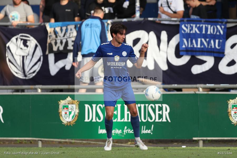 Nico Wagner, Sepp-Endres-Sportanlage, Würzburg, 04.08.2023, sport, action, BFV, Fussball, Saison 2023/2024, Bayernliga Nord, SVD, WFV, SV Donaustauf, Würzburger FV 04 - Bild-ID: 2372366