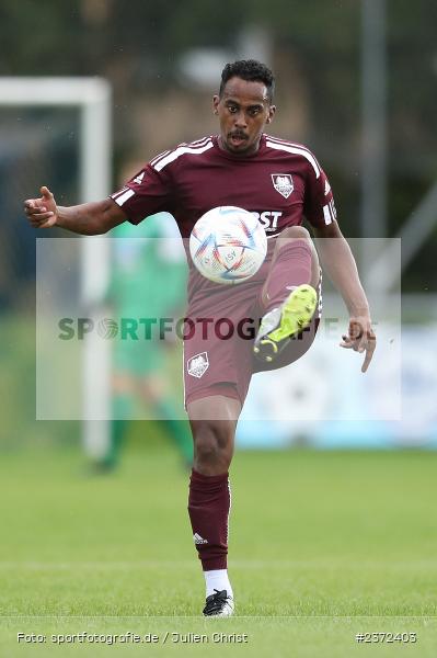 Fnan Tewelde, Sportgelände, Rimpar, 04.08.2023, sport, action, BFV, Fussball, Saison 2023/2024, 4. Spieltag, Landesliga Nordwest, TSV, ASV, TSV Gochsheim, ASV Rimpar - Bild-ID: 2372403 Fnan Tewelde, Sportgelände, Rimpar, 04.08.2023, sport, action, BFV, Fussball, Saison 2023/2024, 4. Spieltag, Landesliga Nordwest, TSV, ASV, TSV Gochsheim, ASV Rimpar - Bild-ID: 2372403