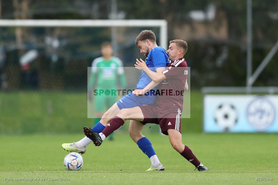 Luca Fischer, Sportgelände, Rimpar, 04.08.2023, sport, action, BFV, Fussball, Saison 2023/2024, 4. Spieltag, Landesliga Nordwest, TSV, ASV, TSV Gochsheim, ASV Rimpar - Bild-ID: 2372418 Luca Fischer, Sportgelände, Rimpar, 04.08.2023, sport, action, BFV, Fussball, Saison 2023/2024, 4. Spieltag, Landesliga Nordwest, TSV, ASV, TSV Gochsheim, ASV Rimpar - Bild-ID: 2372418