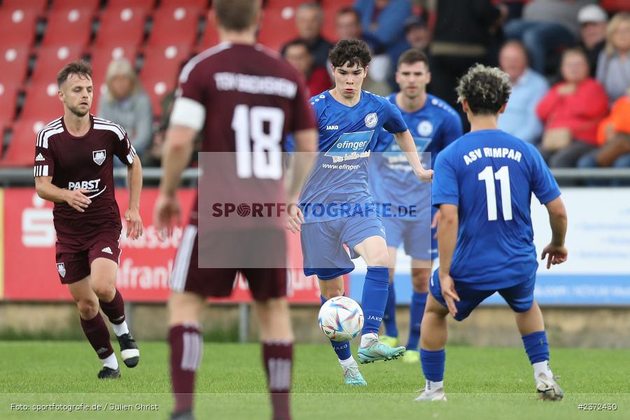 Joel Flores Vega, Sportgelände, Rimpar, 04.08.2023, sport, action, BFV, Fussball, Saison 2023/2024, 4. Spieltag, Landesliga Nordwest, TSV, ASV, TSV Gochsheim, ASV Rimpar - Bild-ID: 2372430