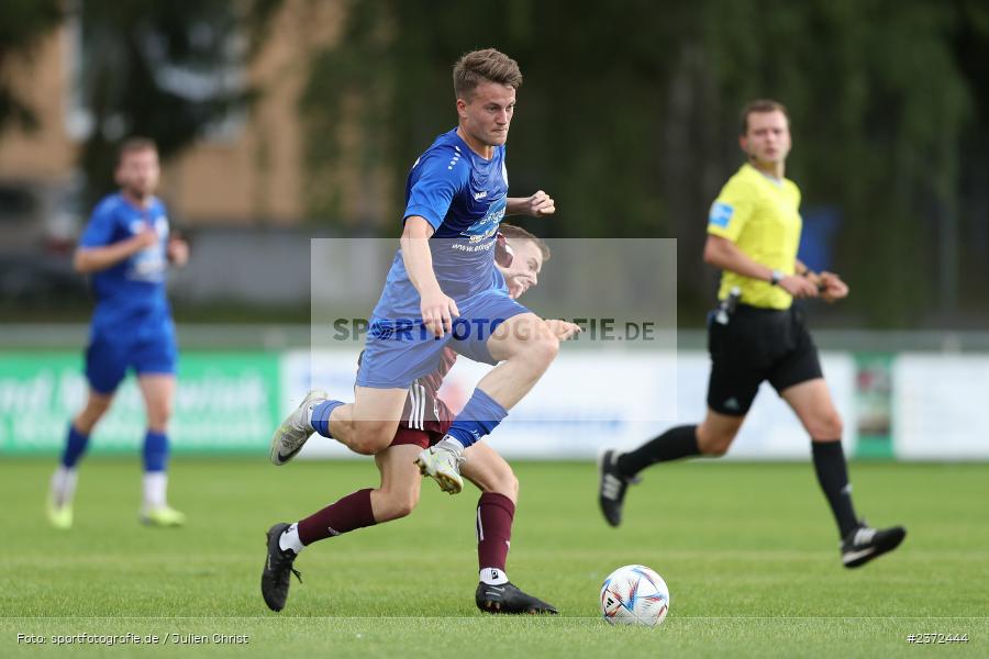 Lukas Behringer, Sportgelände, Rimpar, 04.08.2023, sport, action, BFV, Fussball, Saison 2023/2024, 4. Spieltag, Landesliga Nordwest, TSV, ASV, TSV Gochsheim, ASV Rimpar - Bild-ID: 2372444 Lukas Behringer, Sportgelände, Rimpar, 04.08.2023, sport, action, BFV, Fussball, Saison 2023/2024, 4. Spieltag, Landesliga Nordwest, TSV, ASV, TSV Gochsheim, ASV Rimpar - Bild-ID: 2372444