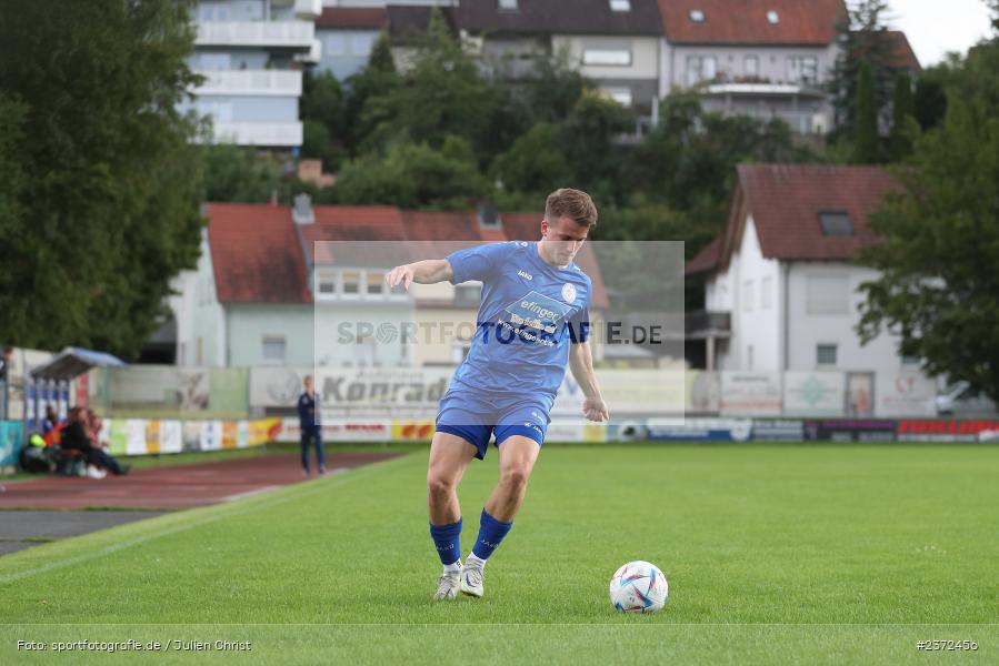 Lukas Behringer, Sportgelände, Rimpar, 04.08.2023, sport, action, BFV, Fussball, Saison 2023/2024, 4. Spieltag, Landesliga Nordwest, TSV, ASV, TSV Gochsheim, ASV Rimpar - Bild-ID: 2372456