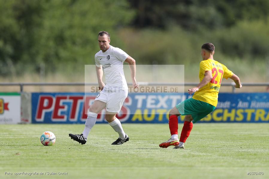 Maurice Kübert, Sportgelände, Karlburg, 05.08.2023, sport, action, BFV, Fussball, Saison 2023/2024, 4. Spieltag, Landesliga Nordwest, TSV; DJK, DJK Don Bosco Bamberg, TSV Karlburg - Bild-ID: 2372470