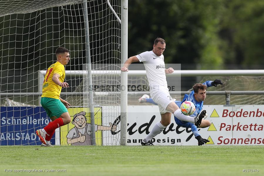 Linus Eiselein, Sportgelände, Karlburg, 05.08.2023, sport, action, BFV, Fussball, Saison 2023/2024, 4. Spieltag, Landesliga Nordwest, TSV; DJK, DJK Don Bosco Bamberg, TSV Karlburg - Bild-ID: 2372476
