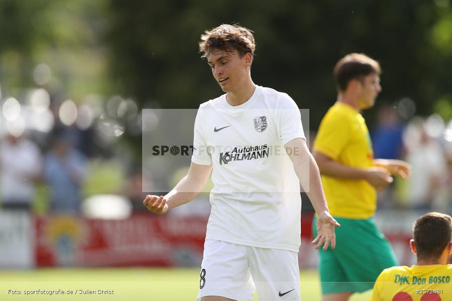 Nico Kuß, Sportgelände, Karlburg, 05.08.2023, sport, action, BFV, Fussball, Saison 2023/2024, 4. Spieltag, Landesliga Nordwest, TSV; DJK, DJK Don Bosco Bamberg, TSV Karlburg - Bild-ID: 2372481