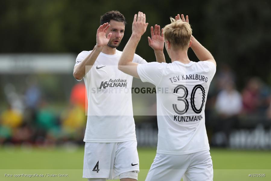 Cedric Fenske, Sportgelände, Karlburg, 05.08.2023, sport, action, BFV, Fussball, Saison 2023/2024, 4. Spieltag, Landesliga Nordwest, TSV; DJK, DJK Don Bosco Bamberg, TSV Karlburg - Bild-ID: 2372505