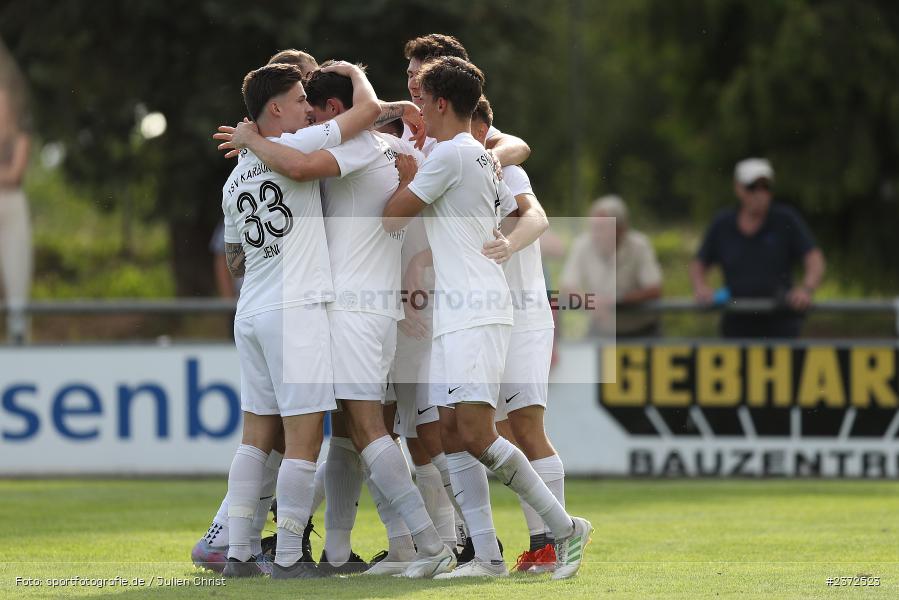 Markus Mjalov, Sportgelände, Karlburg, 05.08.2023, sport, action, BFV, Fussball, Saison 2023/2024, 4. Spieltag, Landesliga Nordwest, TSV; DJK, DJK Don Bosco Bamberg, TSV Karlburg - Bild-ID: 2372523