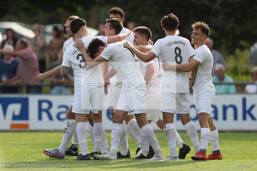Markus Mjalov, Sportgelände, Karlburg, 05.08.2023, sport, action, BFV, Fussball, Saison 2023/2024, 4. Spieltag, Landesliga Nordwest, TSV; DJK, DJK Don Bosco Bamberg, TSV Karlburg - Bild-ID: 2372524
