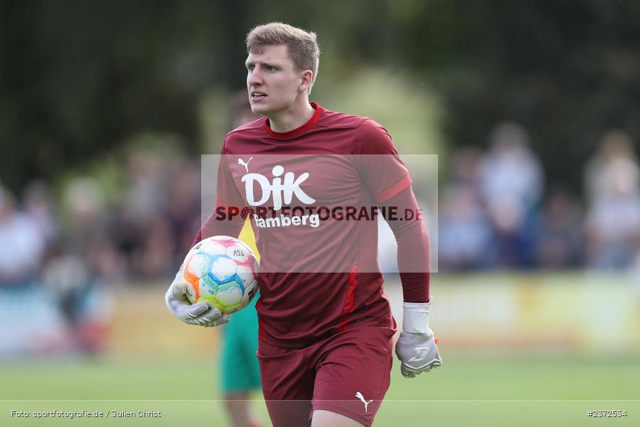 Thomas Schuberth, Sportgelände, Karlburg, 05.08.2023, sport, action, BFV, Fussball, Saison 2023/2024, 4. Spieltag, Landesliga Nordwest, TSV; DJK, DJK Don Bosco Bamberg, TSV Karlburg - Bild-ID: 2372534