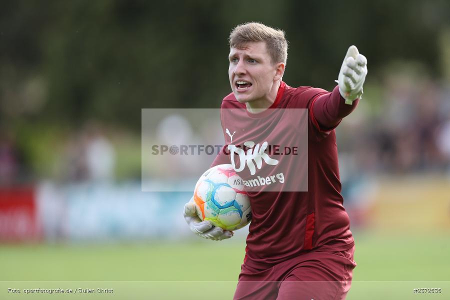 Thomas Schuberth, Sportgelände, Karlburg, 05.08.2023, sport, action, BFV, Fussball, Saison 2023/2024, 4. Spieltag, Landesliga Nordwest, TSV; DJK, DJK Don Bosco Bamberg, TSV Karlburg - Bild-ID: 2372535 Thomas Schuberth, Sportgelände, Karlburg, 05.08.2023, sport, action, BFV, Fussball, Saison 2023/2024, 4. Spieltag, Landesliga Nordwest, TSV; DJK, DJK Don Bosco Bamberg, TSV Karlburg - Bild-ID: 2372535