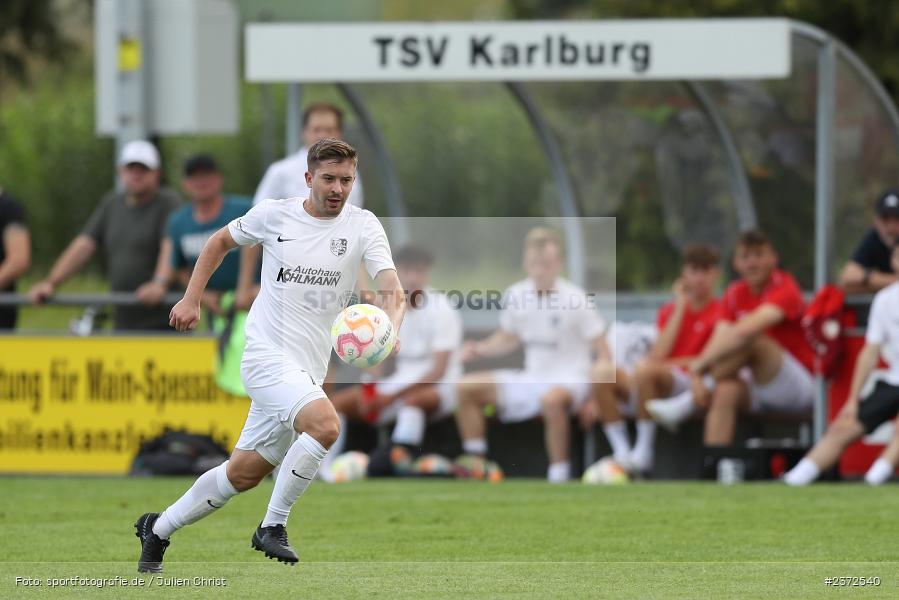 Markus Mjalov, Sportgelände, Karlburg, 05.08.2023, sport, action, BFV, Fussball, Saison 2023/2024, 4. Spieltag, Landesliga Nordwest, TSV; DJK, DJK Don Bosco Bamberg, TSV Karlburg - Bild-ID: 2372540 Markus Mjalov, Sportgelände, Karlburg, 05.08.2023, sport, action, BFV, Fussball, Saison 2023/2024, 4. Spieltag, Landesliga Nordwest, TSV; DJK, DJK Don Bosco Bamberg, TSV Karlburg - Bild-ID: 2372540