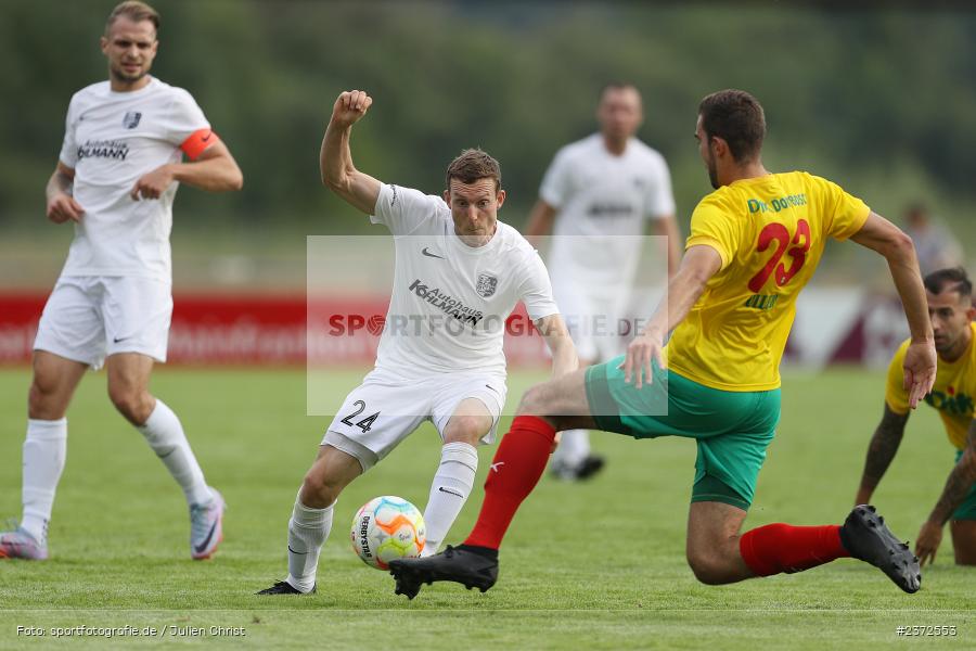 Sebastian Fries, Sportgelände, Karlburg, 05.08.2023, sport, action, BFV, Fussball, Saison 2023/2024, 4. Spieltag, Landesliga Nordwest, TSV; DJK, DJK Don Bosco Bamberg, TSV Karlburg - Bild-ID: 2372553