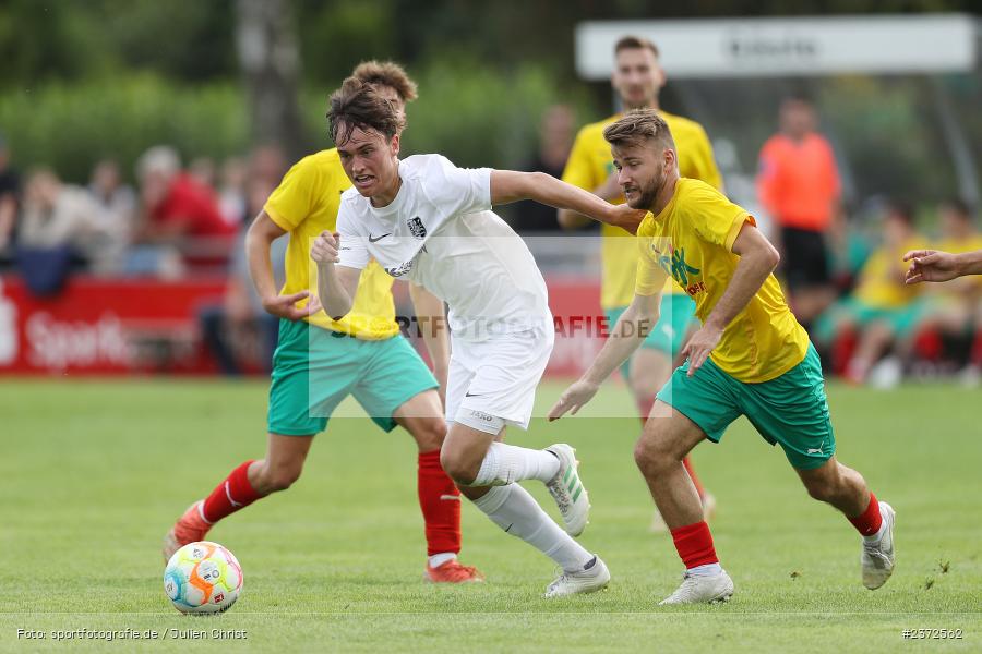 Nico Kuß, Sportgelände, Karlburg, 05.08.2023, sport, action, BFV, Fussball, Saison 2023/2024, 4. Spieltag, Landesliga Nordwest, TSV; DJK, DJK Don Bosco Bamberg, TSV Karlburg - Bild-ID: 2372562