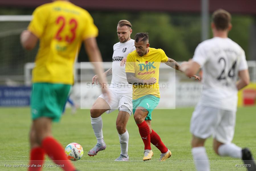 Marvin Schramm, Sportgelände, Karlburg, 05.08.2023, sport, action, BFV, Fussball, Saison 2023/2024, 4. Spieltag, Landesliga Nordwest, TSV; DJK, DJK Don Bosco Bamberg, TSV Karlburg - Bild-ID: 2372573