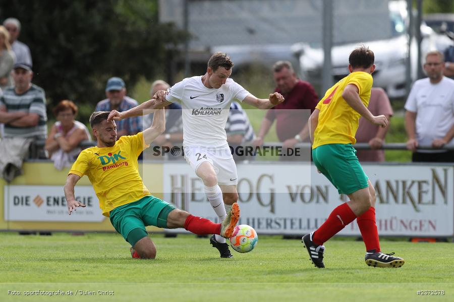 Sebastian Fries, Sportgelände, Karlburg, 05.08.2023, sport, action, BFV, Fussball, Saison 2023/2024, 4. Spieltag, Landesliga Nordwest, TSV; DJK, DJK Don Bosco Bamberg, TSV Karlburg - Bild-ID: 2372578