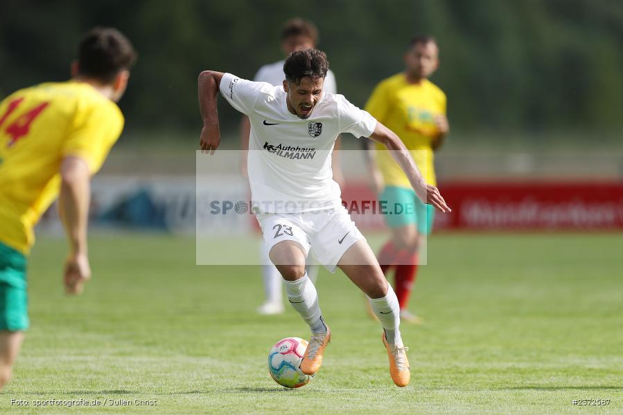 Fabio Tudor, Sportgelände, Karlburg, 05.08.2023, sport, action, BFV, Fussball, Saison 2023/2024, 4. Spieltag, Landesliga Nordwest, TSV; DJK, DJK Don Bosco Bamberg, TSV Karlburg - Bild-ID: 2372587