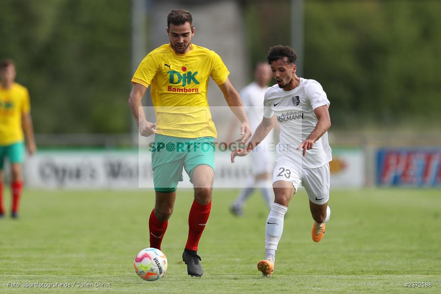 Jonathan Müller, Sportgelände, Karlburg, 05.08.2023, sport, action, BFV, Fussball, Saison 2023/2024, 4. Spieltag, Landesliga Nordwest, TSV; DJK, DJK Don Bosco Bamberg, TSV Karlburg - Bild-ID: 2372588