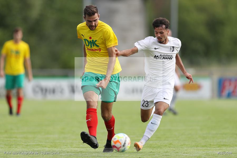 Jonathan Müller, Sportgelände, Karlburg, 05.08.2023, sport, action, BFV, Fussball, Saison 2023/2024, 4. Spieltag, Landesliga Nordwest, TSV; DJK, DJK Don Bosco Bamberg, TSV Karlburg - Bild-ID: 2372589